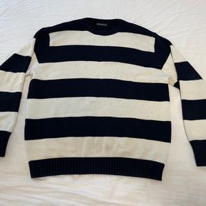 Brandy Melville Thick Stripe Brianna Sweater